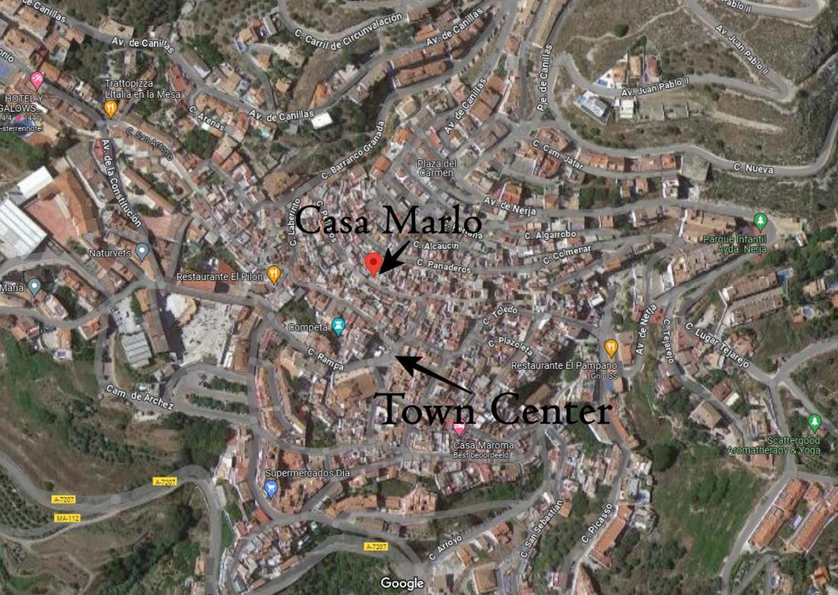 Casa Marlo, Spacious House In The Lively Centre Of Cómpeta Екстериор снимка